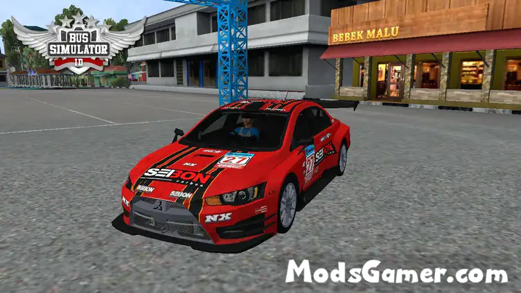 Mitsubishi Lancer Evolution X Race Kit Mod - modsgamer.com