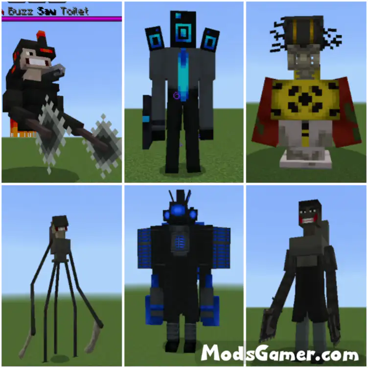 glitch doors  Minecraft Skin