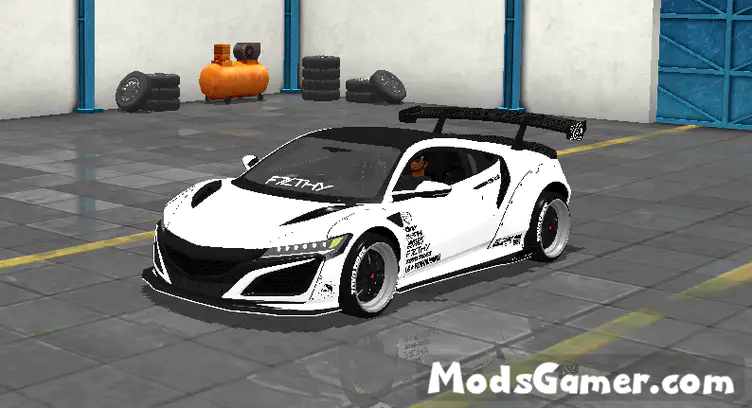 Honda NSX Liberty Walk sports car - modsgamer.com