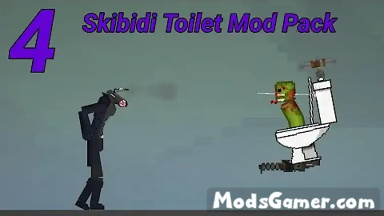 Quality Skibidi Toilet mod pack, Melon Playground Wiki