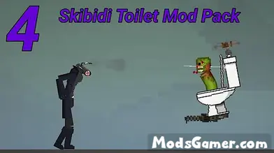Skibidi toilet mod v4 fourth part-Cameraman | modsgamer.com