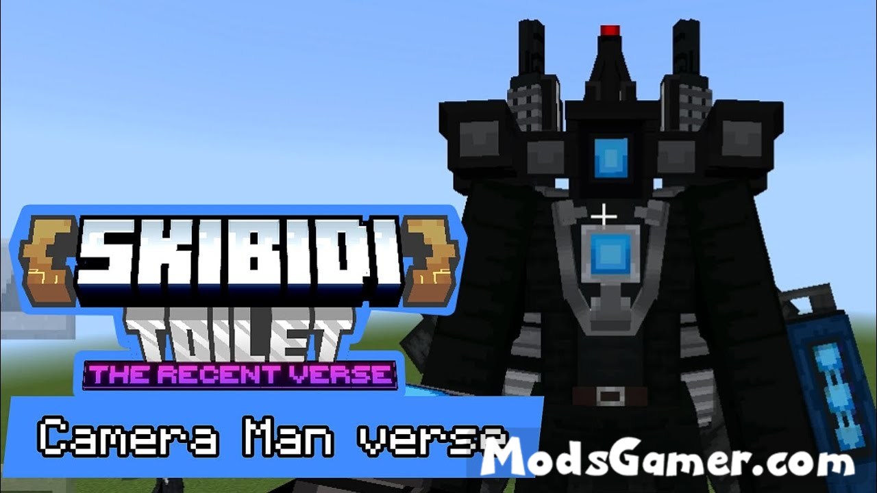 Skibidi Toilet Mod Cameraman Update[7 Characters] - Mods for Minecraft