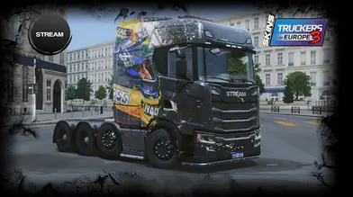 [Stream/ST]Scania AYRTON SENNA Livery Mod | modsgamer.com