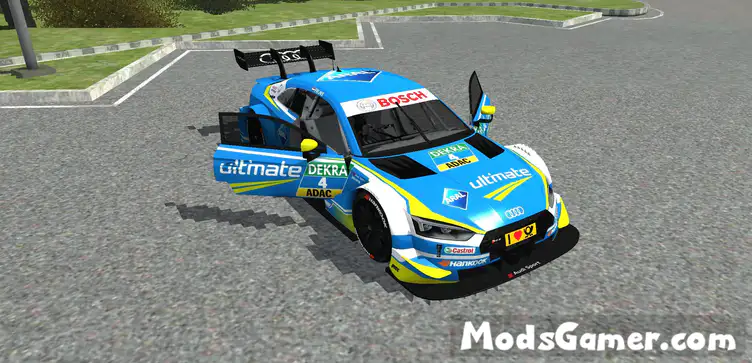 Audi RS5 DTM Robin Frijns Racing Livery - modsgamer.com