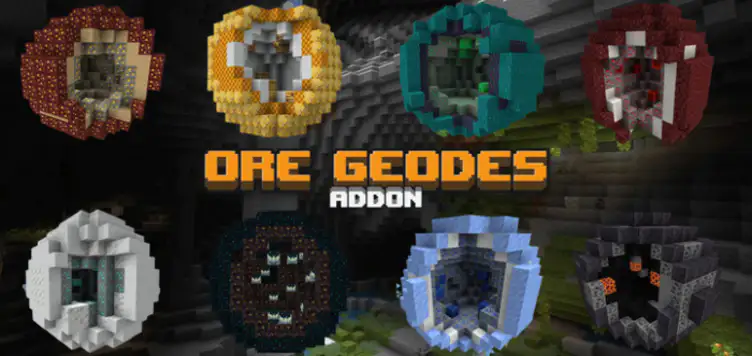 Ore Geodes Addon - modsgamer.com