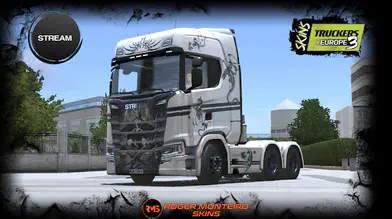 [Stream/ST]SCANIA S PINTURA DRAGÃO | modsgamer.com
