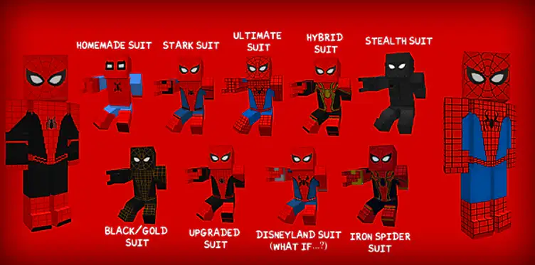 SpiderMan: Into The CraftingVerse Add-on - modsgamer.com