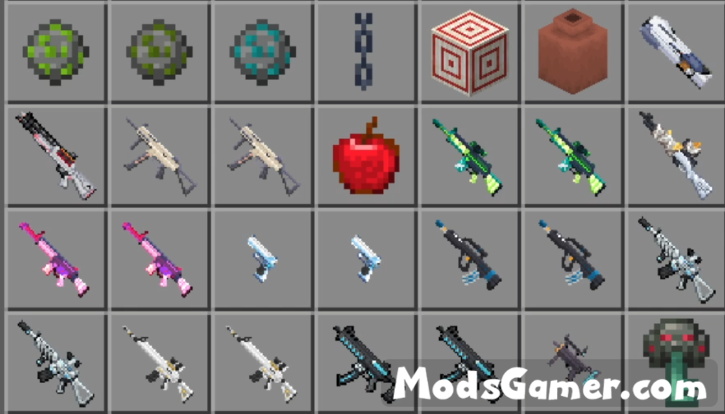 Minecraft Bd Engine Rifle BA-Bedrock Project GDD Update | 3D Guns Addon - Mods for Minecraft