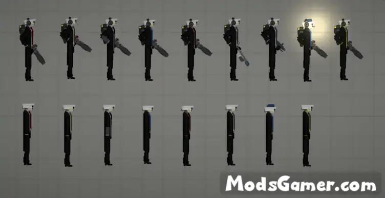 Armed Cameramens Second Style Pack Mod - modsgamer.com