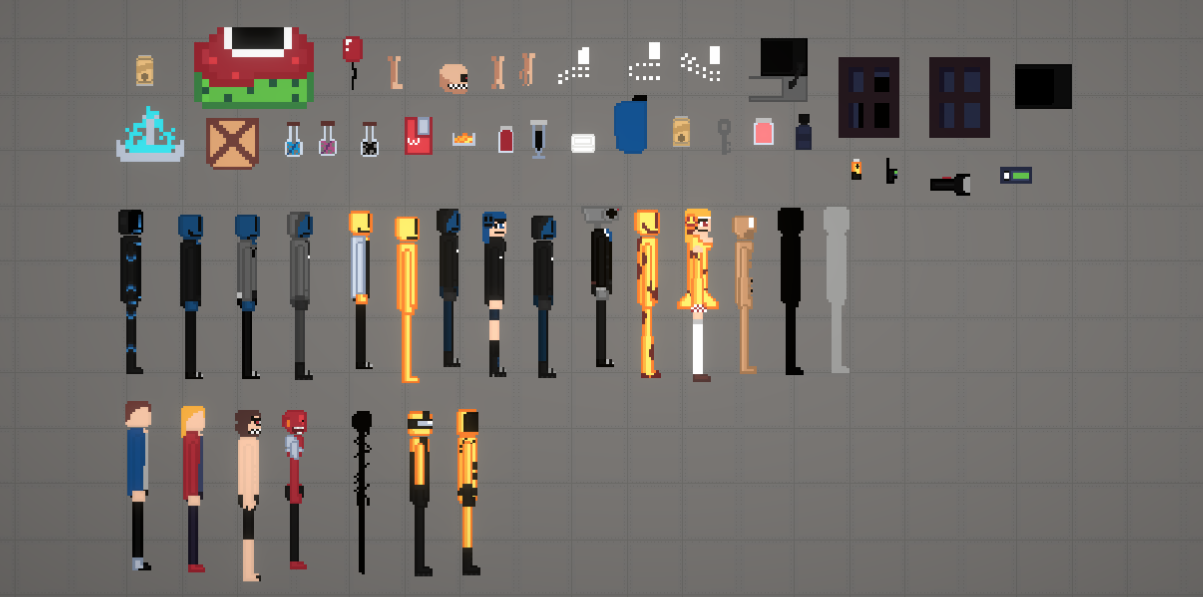 The Backrooms Character and Item Collection Mods Mods for Melon