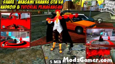 Red-Haired Shanks Mod -  One Piece | modsgamer.com