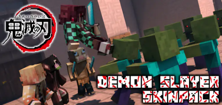 Demon Slayer SkinPack [45 Skins] [New] - modsgamer.com