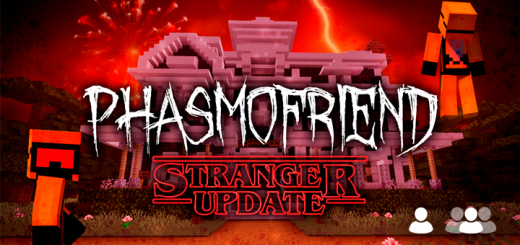 Phasmofriend horror map - Mods for Minecraft