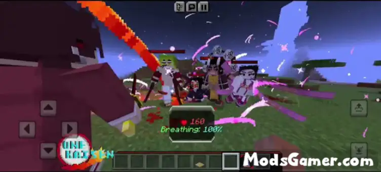 Minecraft Demon Slayer Addon 1.20 - modsgamer.com