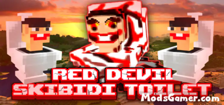 Red Devil Skibidi Toilet Add-on - modsgamer.com