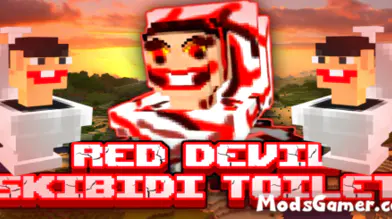 Red Devil Skibidi Toilet Mod | modsgamer.com