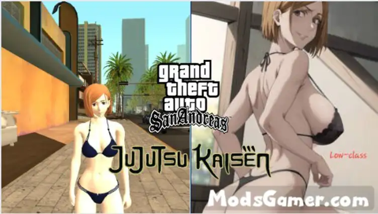 Nobara Kugisaki Bikini Jujutsu Kaisen - modsgamer.com