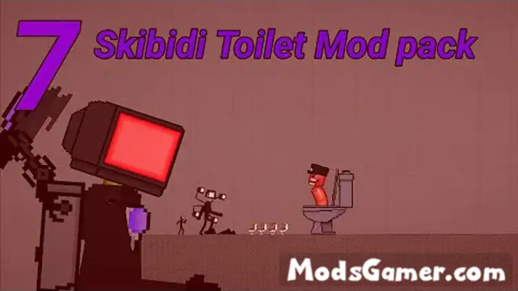 Skibidi toilet mod Melon Play in 2023