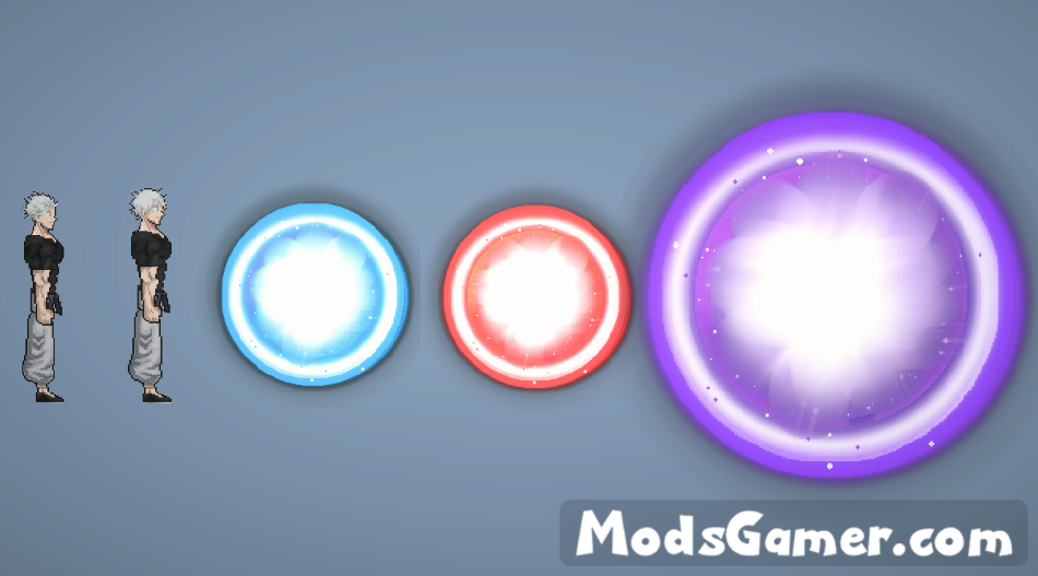 Satoru Gojo And Hollow Technique purple,Toji ,Red, Blue Mod Jujutsu