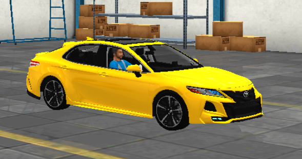 Toyota Camry XSE 2021 Mod - Mods for Bus Simulator Indonesia / BUSSID