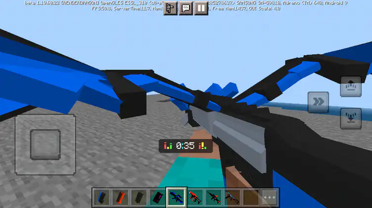 Addon 3D Gun Evolution - Mods for Minecraft