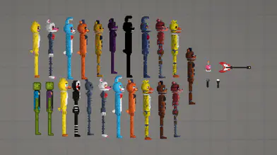 Five Nights at Freddy's Collection Pack Mod(FNAF) | modsgamer.com