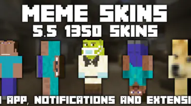 Meme1350 Skins 5.5 | modsgamer.com