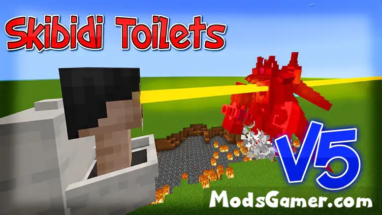 Skibidi Toilet Mod v8.3 Gman Toilet,Scientist Toilet Upgraded - Mods for  Minecraft