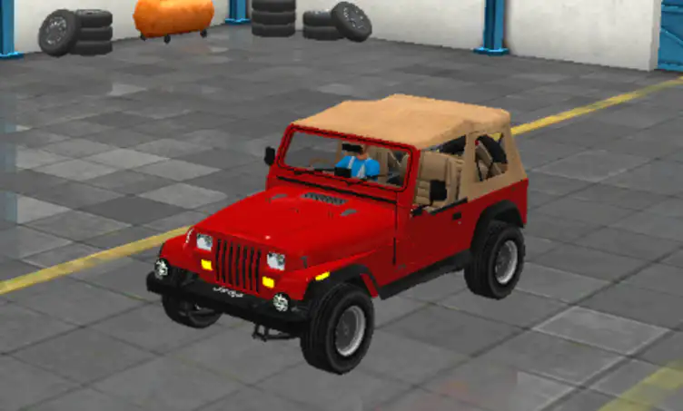 Jeep Wrangler 1988 Classic 4×4 - modsgamer.com