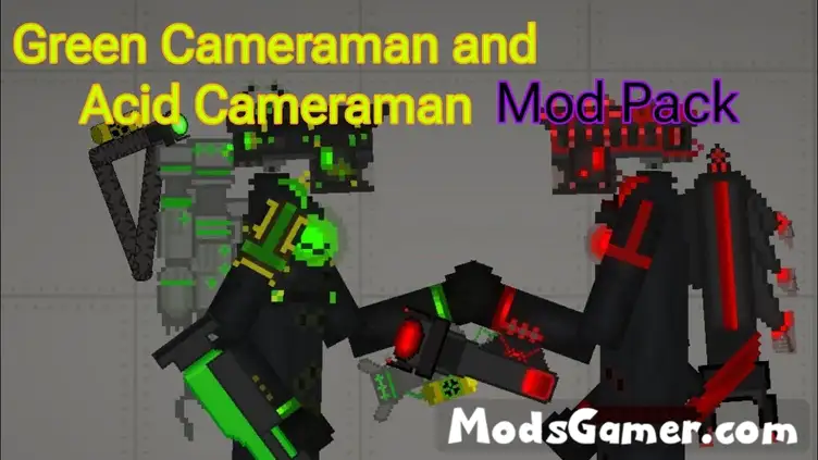 Upgraded Red Cameraman and Green Cameraman  - modsgamer.com