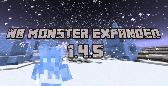 NB Monster Expanded V.1.4.5(Over 60 mob) mod - Mods for Minecraft