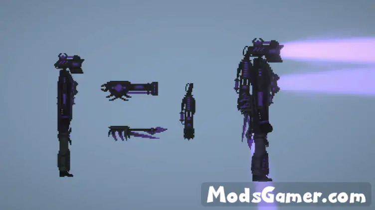Purple Cameraman Mod - modsgamer.com