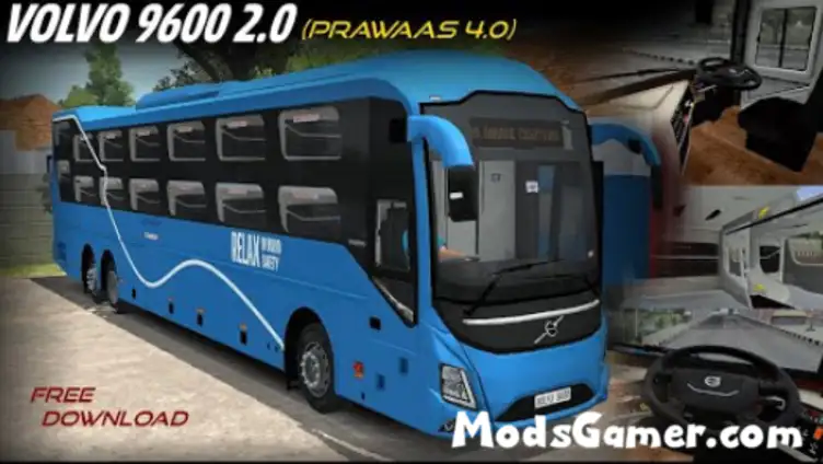 Volvo 9600 Facelift Sleeper Mod - modsgamer.com