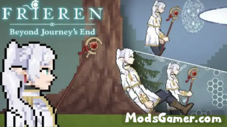 Frieren pack, Staff, Magic from Frieren Beyond Journey's End  - modsgamer.com