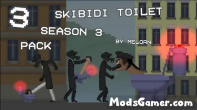 Skibidi Toilet Season 3 Pack Mod | modsgamer.com