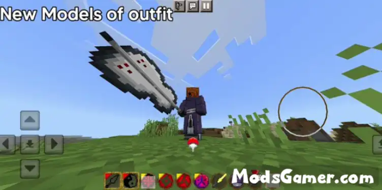 Minecraft naruto addon V5 - modsgamer.com