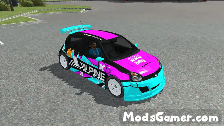 Renault Clio V6 BubbleGum NFS - modsgamer.com