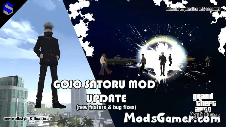 [UPDATE] Gojo Satoru(New Features & Bug Fixes) - Jujutsu Kaisen Mod - modsgamer.com