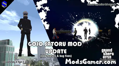 [UPDATE] Gojo Satoru(New Features & Bug Fixes) - Jujutsu Kaisen Mod | modsgamer.com