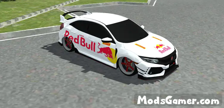 Civic Type R Redbull Racing Livery - modsgamer.com