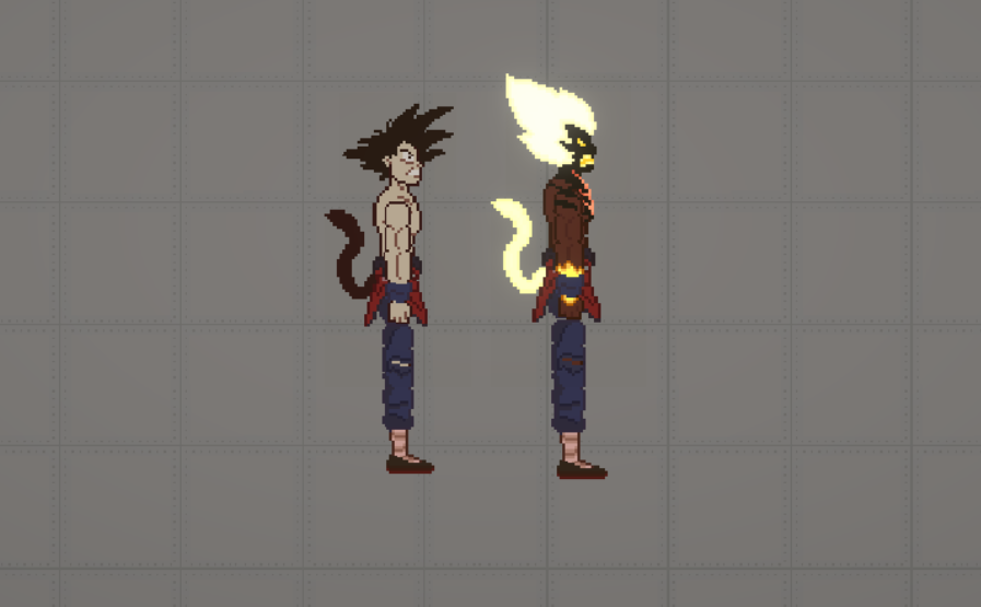 Crazy Goku Character Mod Mods for Melon Playground Sandbox PG
