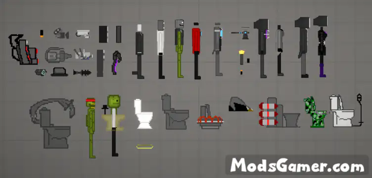 Skibidi Toilet Character Mod - modsgamer.com