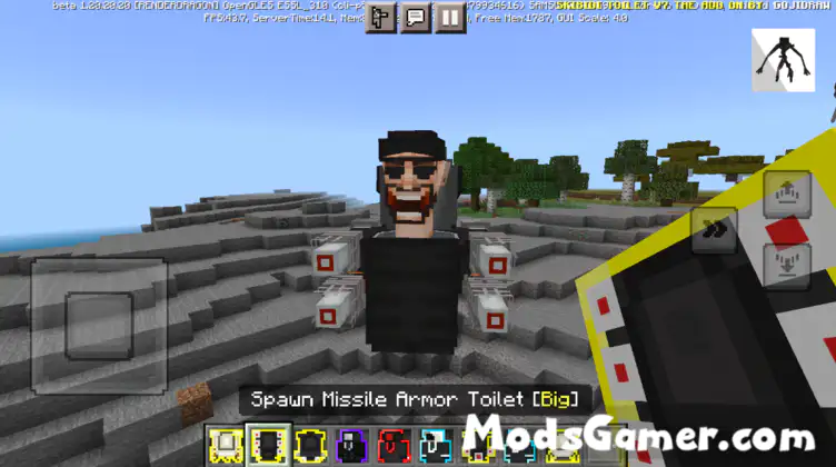 Skibidi Toilet Mod Gman Update[14 Characters] - Mods for Minecraft