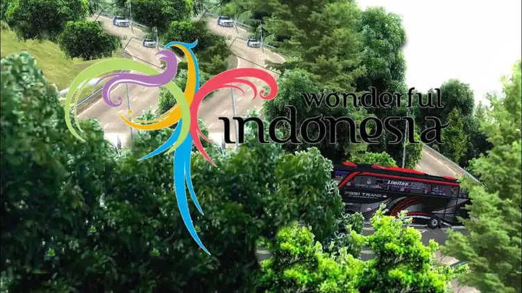 ETS2 Indonesian Mountain Map - modsgamer.com