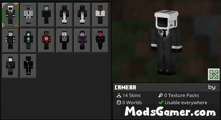 G-man Toilet  Minecraft Skin