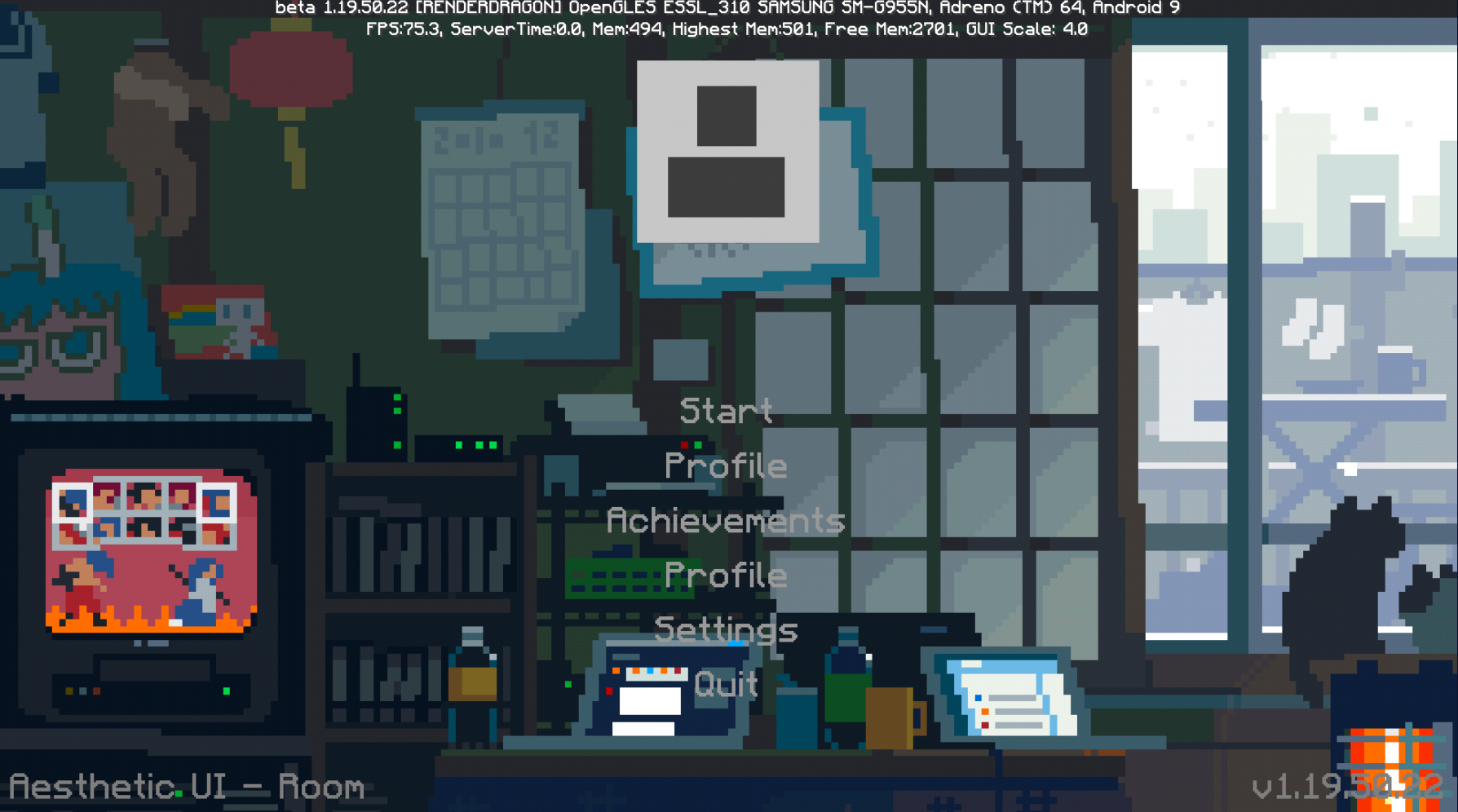 Aesthetic UI - New Theme/UI Texture Packs - Mods for Minecraft