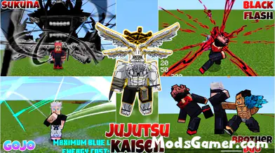 Jujutsu Kaisen Mod Minecraft Pe 1.20 | modsgamer.com