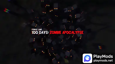 Forge Labs 100 Days Map(zombie survival) | modsgamer.com
