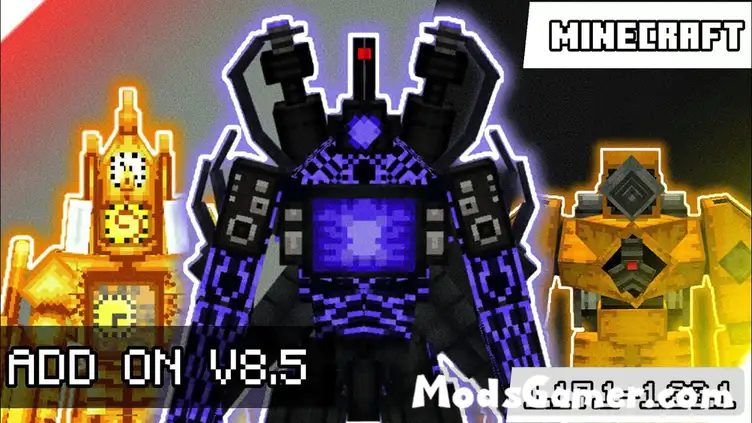 Skibidi Toilet Mod v8.5 - Added multiverse characters[Titan Clockman,Tri Titan,etc] - modsgamer.com