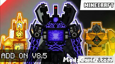 Skibidi Toilet Mod v8.5 - Added multiverse characters[Titan Clockman,Tri Titan,etc] | modsgamer.com